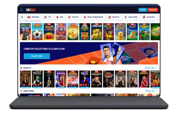 TikiTaka casino login